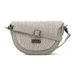 SixTease Shoulder Bag-Taupe Puzzle