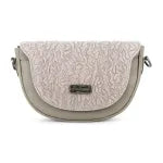 SixTease Shoulder Bag-Taupe Puzzle