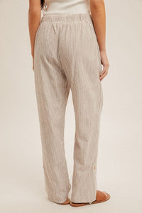 Khaki Stripe Pant