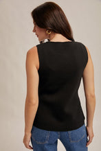 Longline Vest-Black