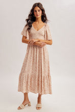 Flutter Mauve Floral Dress