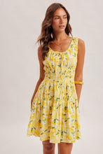 Lemon Yellow Dress