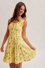 Lemon Yellow Dress