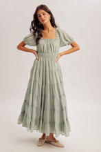 Mint Tiered Dress