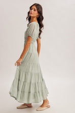Mint Tiered Dress