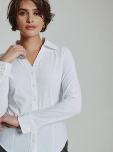 Luxe Blouse-White