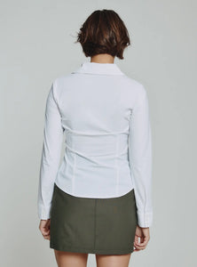 Luxe Blouse-White