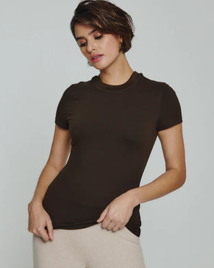 Core™ Crew Neck Tee-Mocha