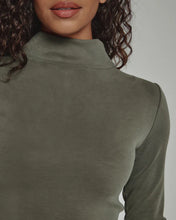 REV™ Turtleneck Dress-Olive