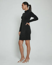 REV™ Turtleneck Dress-Black