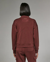 REV™ Crop Quarter-Zip Pullover-Brick Red