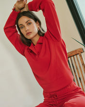 REV™ Polo Pullover-Ruby Red