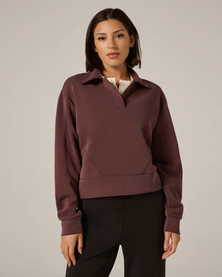REV™ Polo Pullover-Walnut
