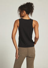 MODAL RELAXED CREWNECK TANK-Black