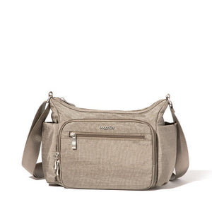 CROSSTOWN HOBO CROSSBODY-Sterling Shimmer