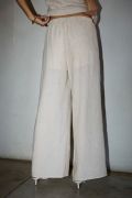 Oatmeal Linen Pants