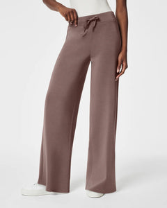 Airessentials Wide Leg Pant-Smoke