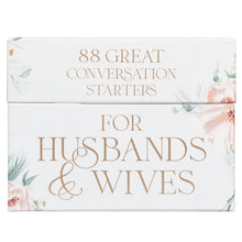 88 Great Conversations Starters For Husbands & Wives