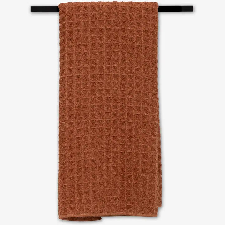 Geometry Waffle Bath Towels