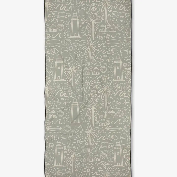 Geometry Beach Towel