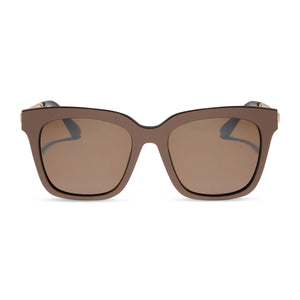 Bella XS moscow mule brown w/ gold flash sunglasses