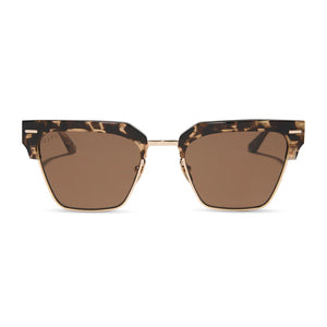 Capri-espresso tortoise brown sunglasses