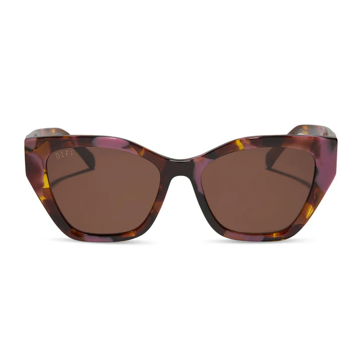 Diff-VIVIENNE ESPRESSO TORT + GREY POLARIZED