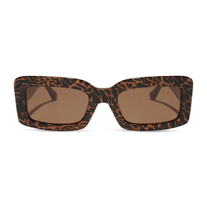 Diff Indy-animal brown sunglasses