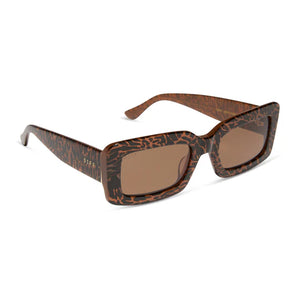 Diff Indy-animal brown sunglasses