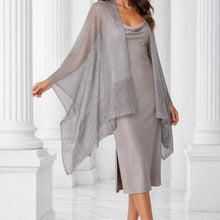 Sheer Mesh Ruana Wrap