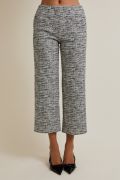 Grey/White Pants