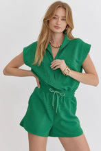 Kelly Green Romper