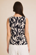 Floral Shirring Top
