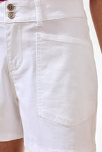 FLY FRT SHORT W/ POCKETS-White