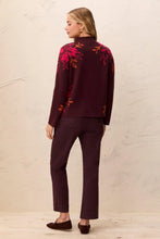 L/S FUNNEL NK SWEATER-Fudge