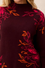 L/S FUNNEL NK SWEATER-Fudge