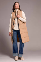 Long Zip-Front Quilted Vest-Icelatte