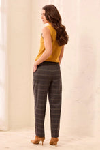Ponte Pull-On Ankle Pant With Pintuck Detail-Buff