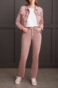 SOPHIA 5 PKT CURVY STRAIGHT JEANS-CEDAR WOOD