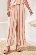 PULL ON FLOWY WIDE PANT W/PKTS-SAHARABEIGE