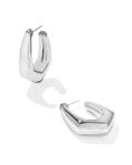 KAIA HOOP EARRINGS SILVER