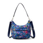 POCKET HALF MOON BAG-FLOWER MARKET