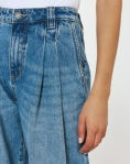 JULES PLEATED DENIM TROUSER