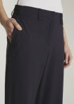 Zuma High-Waisted Trouser Pant-Navy (30" Length)