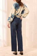 SOPHIA CURVY SUPER STRAIGHT ANKLE DENIM-Dusk