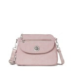 COASTAL FLIP LOCK CROSSBODY-BLUSH SHIMMER