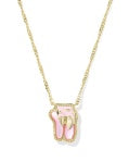 BALLET SHORT PENDANT NECKLACE