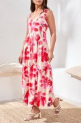 SLVLESS DRESS W/LINING-CANVAS