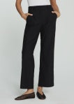 Zuma High-Waisted Trouser Pant-Black