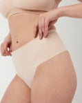 UNDIE-TECTABLE® THONG-Soft Nude